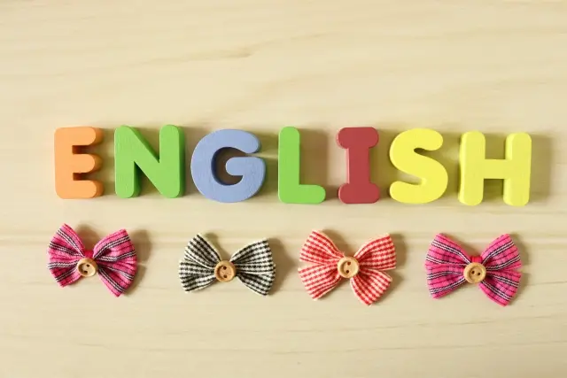 Englishとリボン