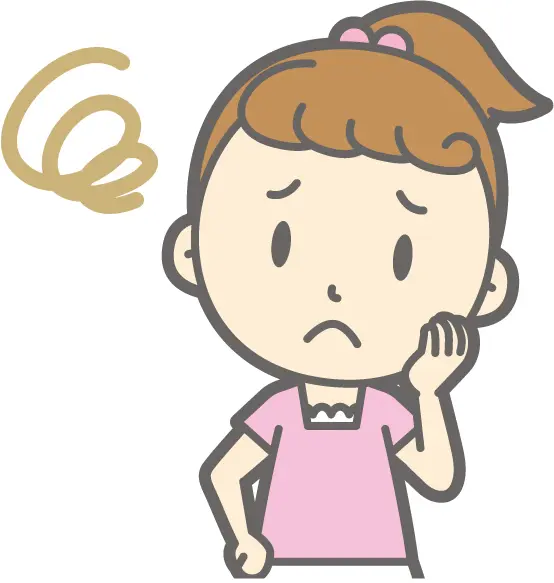 困ったお母さん