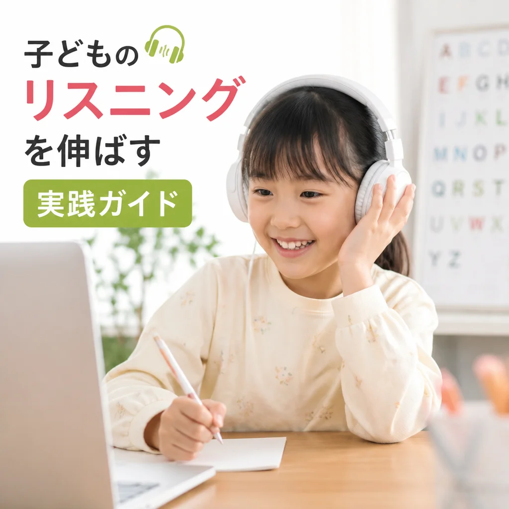 子どものリスニングを伸ばす実践ガイド
