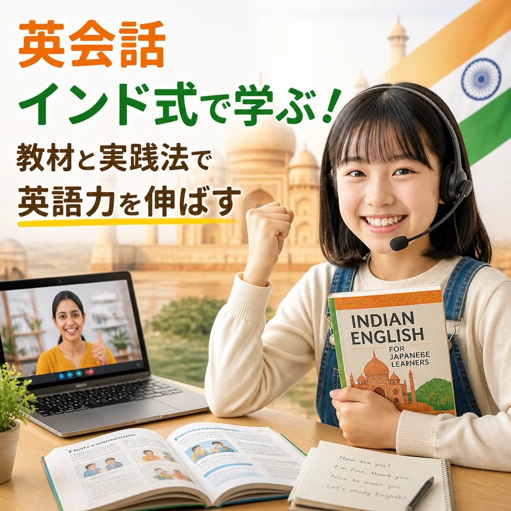 英会話 インド式で学ぶ！教材と実践法で英語力を伸ばす