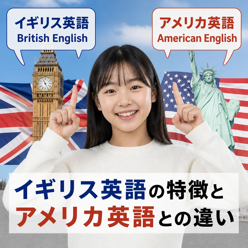 イギリス英語の特徴とアメリカ英語との違い