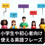 小学生向け使える英語フレーズ