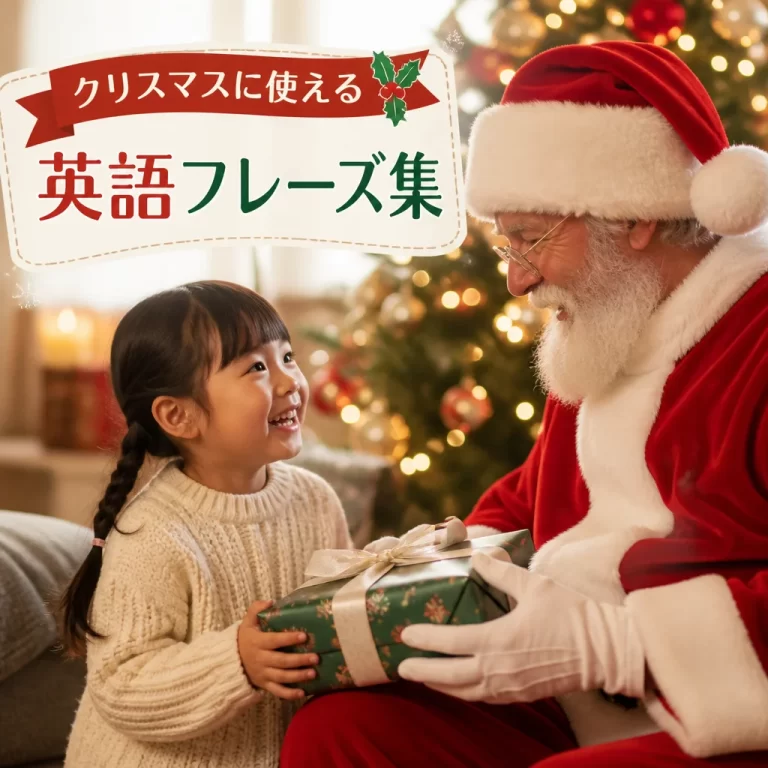 クリスマスに使える英語フレーズ集
