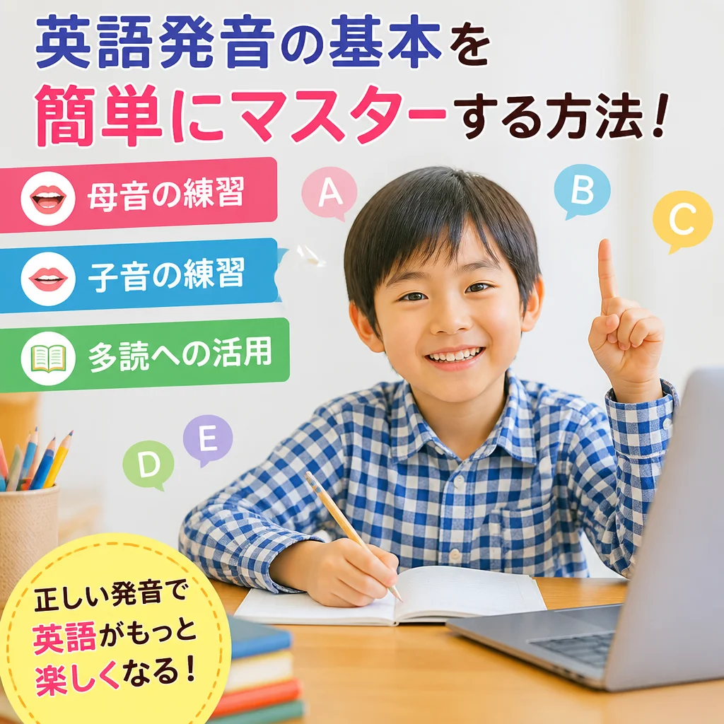 英語発音の基本を簡単にマスターする方法！母音・子音の練習から多読への活用まで