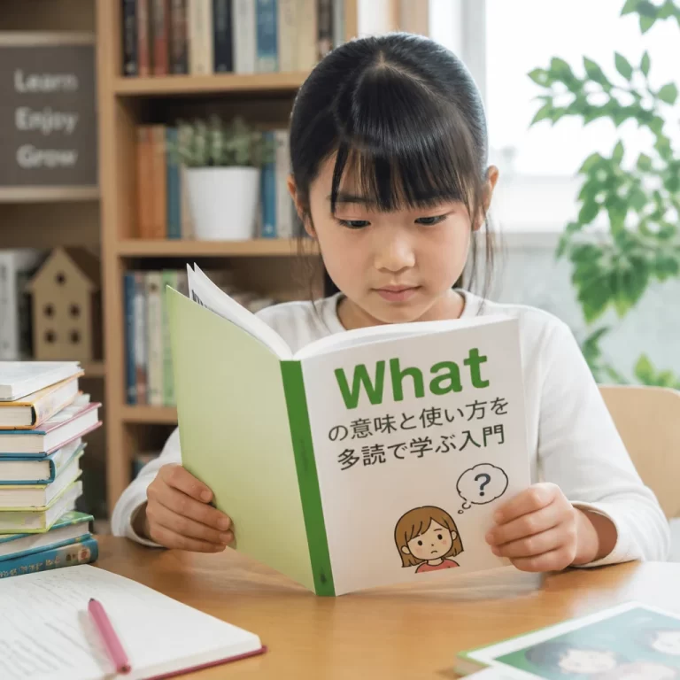 whatの意味と使い方を多読で学ぶ入門