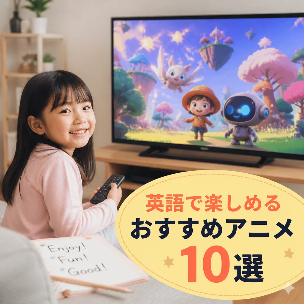 英語で楽しめるおすすめアニメ10選