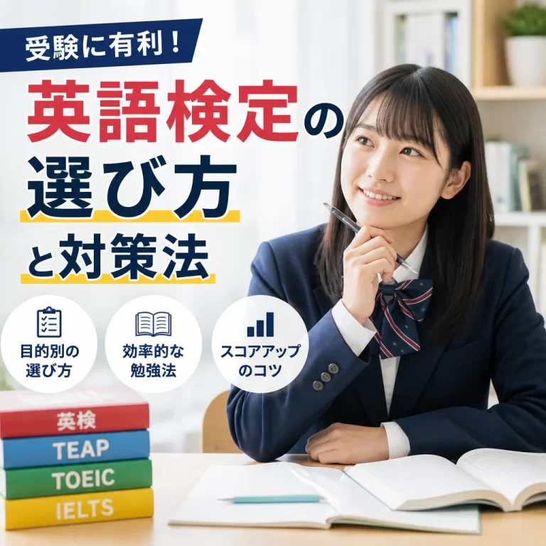 受験に有利な英語検定の選び方と対策法