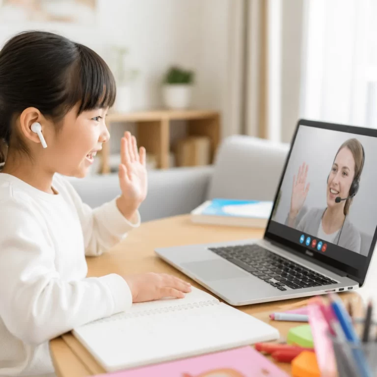 子どもの英語はオンラインで伸ばす方法