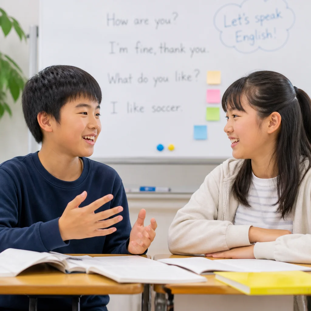 小中学生が英語で会話できるようになる始め方
