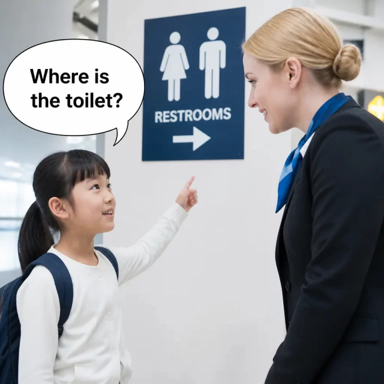 英語でトイレはどこですかと聞く言い方