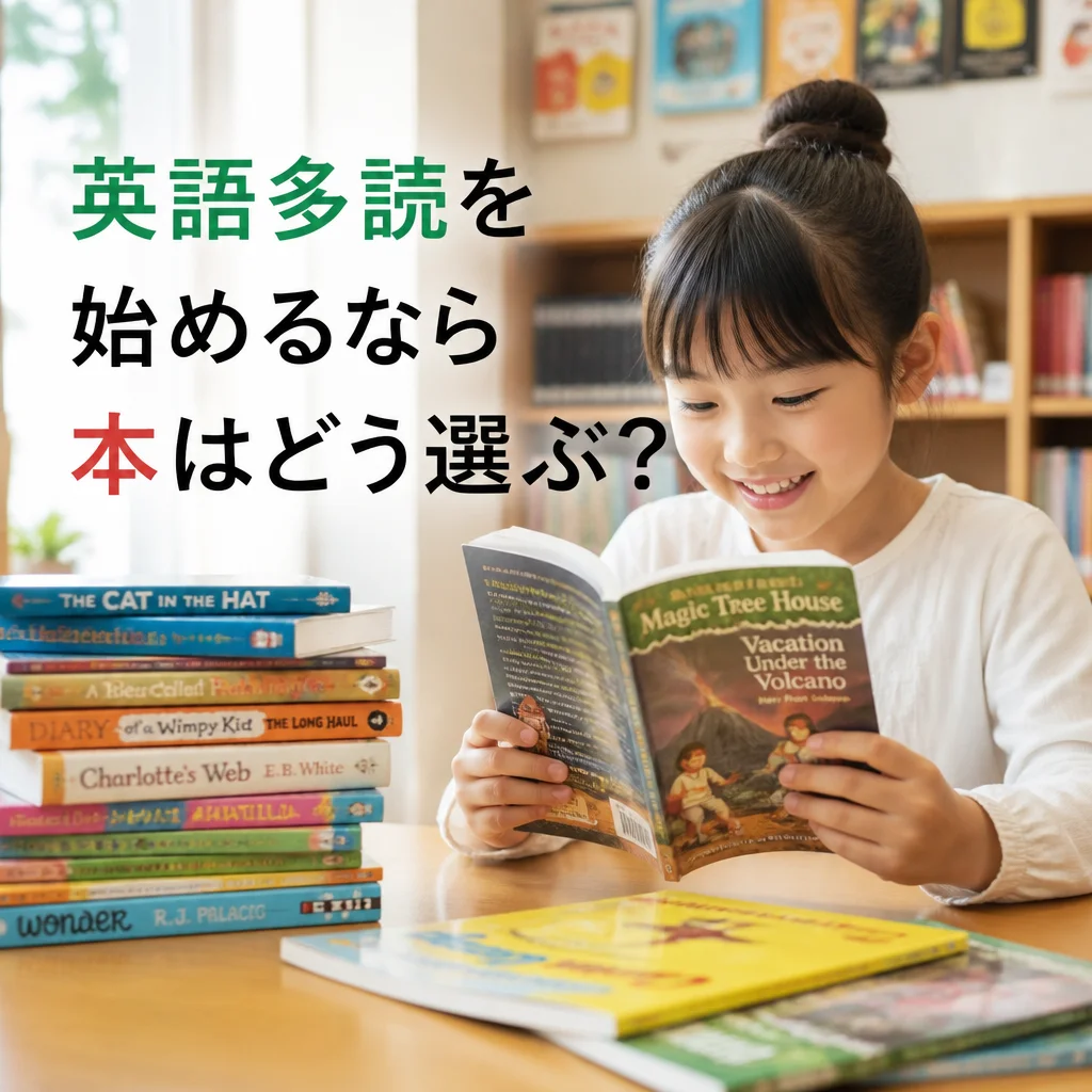 英語多読を始めるなら本はどう選ぶ